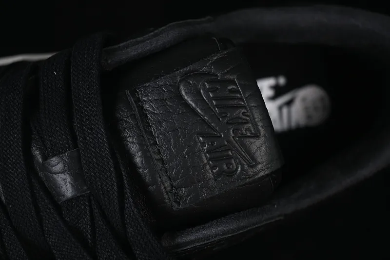 All categories Air Jordan Jordan series basketball shoes Air Jordan 1 Low Air Jordan 1 Low "Black Sail" AJ1 Joe 1 solid color low-top retro culture basketball shoes 848775-005